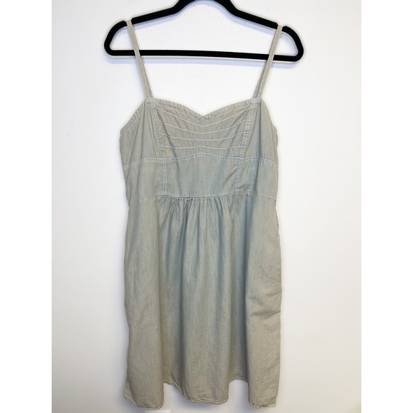 Mossimo Supply Co. Dresses & Skirts - XL Mossimo Stonewashed Jean Dress w/ Pockets!